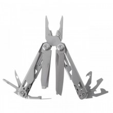 Многофункциональный мультитул 12 в 1 INTERTOOL HT-0547 STORM мультиинструмент туристический складной для выживания + чехол