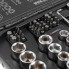 Набор инструментов для автомобиля и дома в чемодане INTERTOOL ET-8073 STORM профессиональный ручной из 73 предметов 1/2" 1/4" хром-ванадий (70080)
