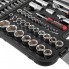 Набор инструментов INTERTOOL ET-8094 STORM профессиональный ручной для автомобиля и дома из 94 предметов 1/2" 1/4" хром-ванадий в кейсе