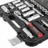Набор ручного инструмента для автомобиля и в гараж INTERTOOL ET-8039 STORM 3/8" 39 предметов Cr-V в кейсе
