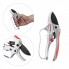 Секатор садовый с храповым механизмом INTERTOOL FT-1006 180 мм ножницы для цветов кустов винограда и веток с фиксатором рукояток