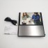 Электронные настольные и настенные цифровые часы DS 6608 LED светящиеся светодиодные с зеленой подсветкой и фоторамкой будильник Черные