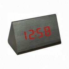 Часы электронные настольные цифровые VST 864 LED треугольные под дерево светодиодные с красной подсветкой будильник и термометр активация звуком Black (45793) Часы электронные настольные цифровые VST 864 LED треугольные под дерево светодиодные с красной подсветкой будильник и термометр активация звуком Black (45793)