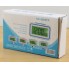 Электронные настольные говорящие часы KENKO 9905 TR цифровые с LED подсветкой и температурой говорящий будильник Белые с салатовым (48601)