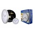 Часы настенные со стрелками пластиковые SAFE CLOCK Серебряные + сейф тайник