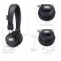Бездротові Bluetooth стерео навушники для телефону та комп'ютера з мікрофоном NIA X5SP з МР3 плеєром FM радіо та колонкою Чорний (45961)