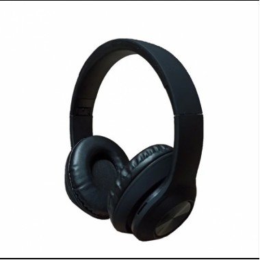 Бездротові Bluetooth навушники для телефону та комп'ютера з мікрофоном Enjoy E650BT для андроїд та IOS підтримка MicroSD карти FM радіо Чорні (48241)