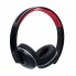 Беспроводные Bluetooth наушники для телефона и компьютера с микрофоном Gorsun GS-E85 для андроид и IOS поддержка MicroSD и mini-jack 3,5 мм Чёрные с красным (47048)