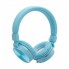 Проводные наушники для компьютера и телефона Gorsun GS-776 с микрофоном Синие (48026)