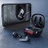 Беспроводные блютуз наушники для телефона с микрофоном HOCO ES43 Mini Lucky sound TWS для андроид и IOS Bluetooth 5.0 сенсорные LED подсветка Черные (48661)