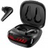 Беспроводные блютуз наушники для телефона с микрофоном HOCO ES43 Mini Lucky sound TWS для андроид и IOS Bluetooth 5.0 сенсорные LED подсветка Черные (48661)