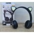 Беспроводные детские наушники с кошачьими ушками и RGB подсветкой Cat Ear P47M Чёрные для телефона и компьютера с микрофоном USB зарядка FM-радио microSD