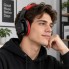 Беспроводные накладные наушники HOCO W67 Rhyme Open-Ear Bluetooth 5.4 с микрофоном AUX 32 ч Черные