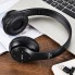 Беспроводные накладные наушники P47 Bluetooth 4.1 с микрофоном MicroSD FM AUX Черные