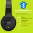 Беспроводные накладные наушники P47 Bluetooth 4.1 с микрофоном MicroSD FM AUX Черные