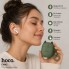 Беспроводные Bluetooth наушники HOCO EW45 TWS вкладыши с микрофоном + силиконовый чехол Кот Зеленый
