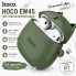 Беспроводные Bluetooth наушники HOCO EW45 TWS вкладыши с микрофоном + силиконовый чехол Кот Зеленый