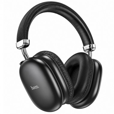 Беспроводные полноразмерные наушники HOCO W35 Free Music Bluetooth 5.3 с микрофоном AUX TF Черные