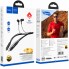 Беспроводные вакуумные наушники HOCO ES51 Era Bluetooth 5.0 с микрофоном, магнитным креплением и шейным кабелем Черные