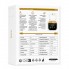 Беспроводные наушники HOCO EW89 Kissa TWS Bluetooth 5.4 с сенсорным дисплеем на зарядном кейсе и микрофоном Белые