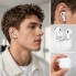 Бездротові TWS навушники-вкладиші HOCO EW78 Bluetooth 5.4 з мікрофоном і сенсорним керуванням, кейс 300 мАг, Білі
