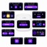 TWS наушники HOCO EQ14 Cool Color с цветным сенсорным дисплеем Bluetooth 5.4, кейс 500 мАч Белые