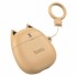 Беспроводные Bluetooth-наушники HOCO EW45 Magic Cat с микрофоном, кейсом 350 мАч и силиконовым чехлом Кот Бежевый