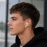 Беспроводные TWS наушники-вкладыши HOCO EW45 Bluetooth 5.3, кейс 350 мАч + силиконовый кейс Кот Черный