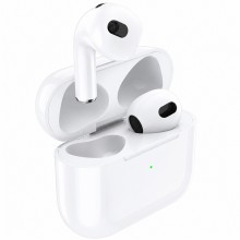 Беспроводные Bluetooth наушники-вкладыши HOCO EW76 TWS 5.4 с микрофоном, сенсорным управлением и зарядным кейсом Белые Беспроводные Bluetooth наушники-вкладыши HOCO EW76 TWS 5.4 с микрофоном, сенсорным управлением и зарядным кейсом Белые
