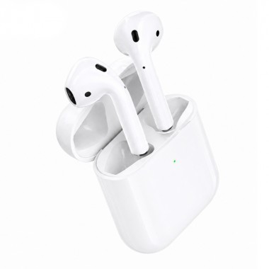 Бездротові TWS навушники-вкладиші HOCO EW91 Bluetooth 5.3 з мікрофоном і сенсорним керуванням, кейс 300 мАг, Білі