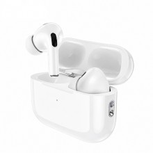 Беспроводные вакуумные TWS наушники HOCO EW94 Bluetooth 6.0 с ANC, микрофоном и режимом прозрачности, кейс 300 мАч, Белые Беспроводные вакуумные TWS наушники HOCO EW94 Bluetooth 6.0 с ANC, микрофоном и режимом прозрачности, кейс 300 мАч, Белые