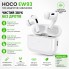 Беспроводные вакуумные TWS наушники HOCO EW93 Bluetooth 6.0 с микрофоном и сенсорным управлением, кейс 300 мАч, Белые
