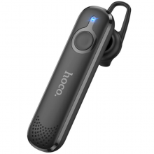 Беспроводная гарнитура для телефона с микрофоном Hoco E63 Diamond Mono USB зарядка Bluetooth 5.0 подходит на оба уха Чёрная Беспроводная гарнитура для телефона с микрофоном Hoco E63 Diamond Mono USB зарядка Bluetooth 5.0 подходит на оба уха Чёрная