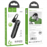 Беспроводная гарнитура для телефона с микрофоном Hoco E63 Diamond Mono USB зарядка Bluetooth 5.0 подходит на оба уха Чёрная