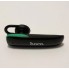 Беспроводная гарнитура для телефона с микрофоном Hoco E1 wireless Bluetooth Earphone на одно ухо регуляция громкости USB зарядка Чёрная