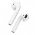 Беспроводные TWS наушники Borofone BW25 Bluetooth 5.3 с микрофоном сенсорным управлением и зарядным кейсом Белые