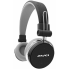 Беспроводные Bluetooth наушники для телефона и компьютера с микрофоном AWEI A700BL сенсорное управление влагозащита USB зарядка Чёрные с серым