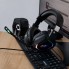 Ігрові провідні навушники CYBERPUNK CP-007 з мікрофоном 50 мм RGB USB 2 x 3.5 мм Чорні