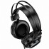 Игровые проводные наушники HOCO W110 Resource с микрофоном 50 мм RGB-подсветкой AUX 3.5 мм + USB Черные