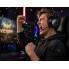 Игровые проводные наушники HOCO W110 Resource с микрофоном 50 мм RGB-подсветкой AUX 3.5 мм + USB Черные