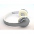 Бездротові блютуз навушники для телефону та комп'ютера P23 Wireless Headphones з мікрофоном для андроїд та IOS Bluetooth 4.2 MicroSD FM Радіо Сірі з білим