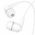 Наушники HOCO M97 Enjoy проводные 3.5 мм с микрофоном, Stereo Bass, вакуумные, кабель 1.2 м Белые