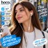 Наушники HOCO M97 Enjoy проводные 3.5 мм с микрофоном, Stereo Bass, вакуумные, кабель 1.2 м Белые