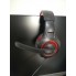 Проводные игровые накладные наушники с микрофоном Jedel GH-253 Gaming игровая гарнитура для компьютера и ноутбука с подсветкой USB и 2 Jack 3.5 мм Чёрные с красным (48817)