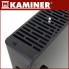 Электрический обогреватель - конвектор Zelva Kaminer 26572 Black напольный стеклянный 2.5 кВт терморегулятор и LED дисплей управление с Wi-Fi + пульт