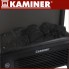 Электрокамин с эффектом огня EMBEGO Kaminer 26400 обогреватель для дома и дачи 2 кВт с регуляцией температуры таймером и пультом