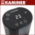 Керамический колонный обогреватель c эффектом камина Ignisse Kaminer 26401 напольный тепловентилятор для дома 2 кВт с LED дисплеем + пульт