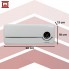 Обогреватель "тепловая завеса" Airo Kaminer 26389 White керамический настенный тепловентилятор 2 кВт с управлением по WiFi и пультом