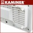 Обогреватель "тепловая завеса" Airo Kaminer 26389 White керамический настенный тепловентилятор 2 кВт с управлением по WiFi и пультом