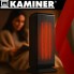 Тепловентилятор керамический Lumni 2.0 Kaminer 26376 энергосберегающий напольный PTC обогреватель для дома 2 кВт с LED дисплеем + пульт